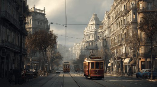 Vintage Streetcar puzzle preview